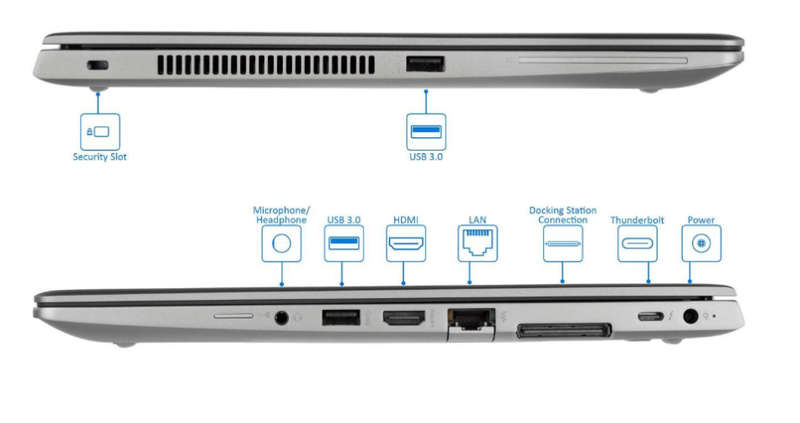 HP ZBook 14u G5 Mobile Workstation | Core i7 8550U 8th Gen 1.8Ghz | 16GB RAM | 256GB SSD 14" LAPTOP
